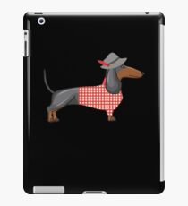 Bavarian Dachshund Funny Oktoberfest Beer Festival T-Shirt iPad Case/Skin