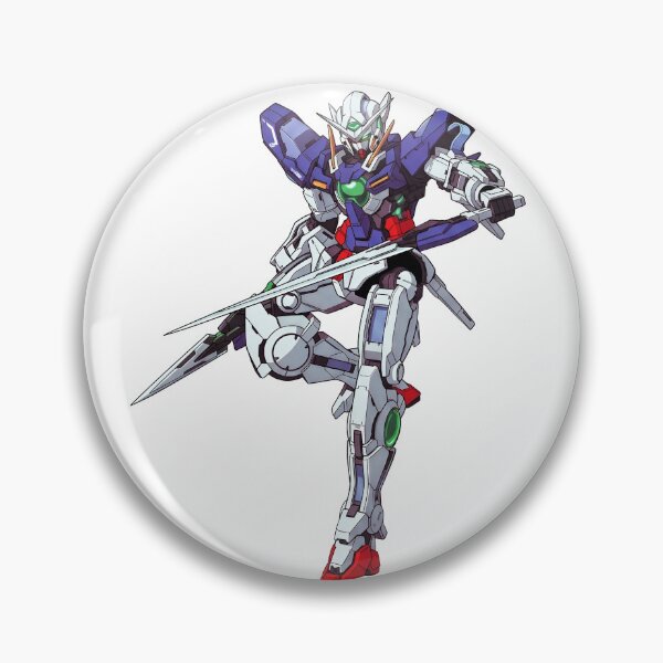 Item preview, GN-001 Gundam Exia artwork ink illustration full colour vector art clean design designed and sold by sabartgunpla.