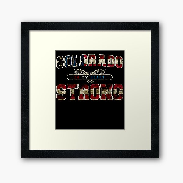 Item preview, Colorado in my heart Proud Strong Awesome Design Gift America designed and sold by djpraxis.