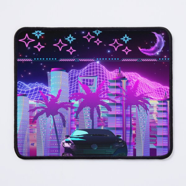 Item preview, Cyberpunk Cityscape Art designed and sold by Side By Side Studio.