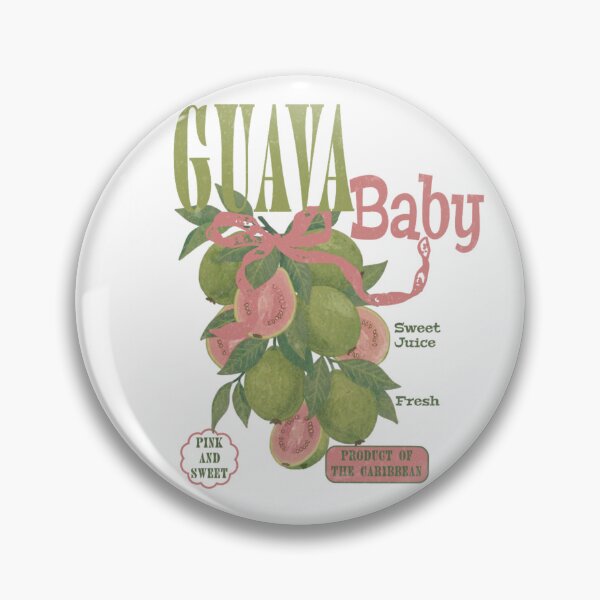 Item preview, Guava Baby Lover Distressed Watercolor Art Design designed and sold by DivineHaven.