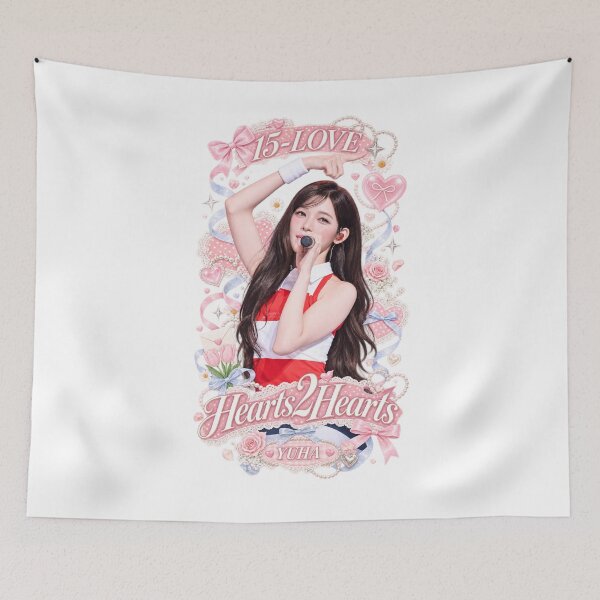 Item preview, Yuha Hearts2Hearts Sports Poster Edition | S2U Retro Delight designed and sold by Valereekmerch.