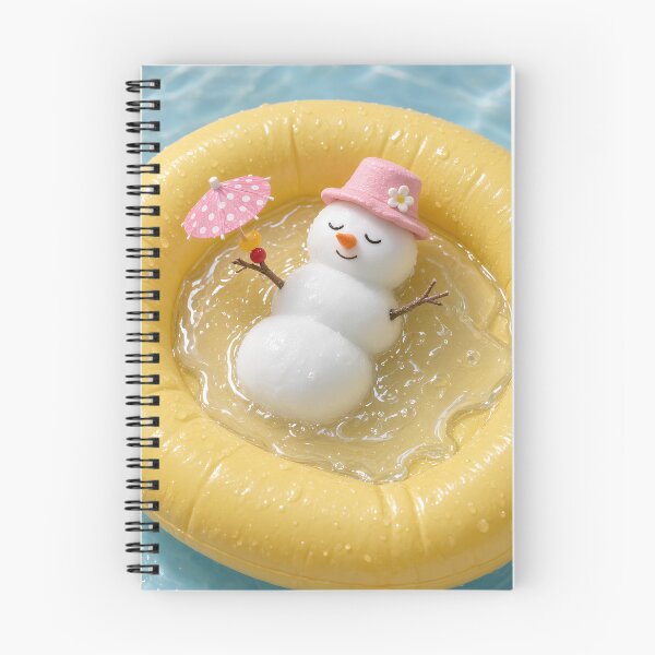 Item preview, Aesthetic Cute Snowman Summer Pool Float designed and sold by Zenther.
