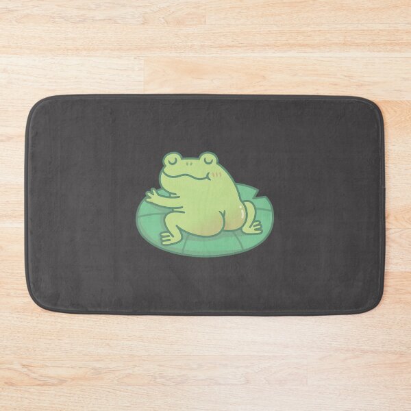Item preview, Adorable Frog Butt On Lily Pad Art | Best Buy designed and sold by amdsigns.