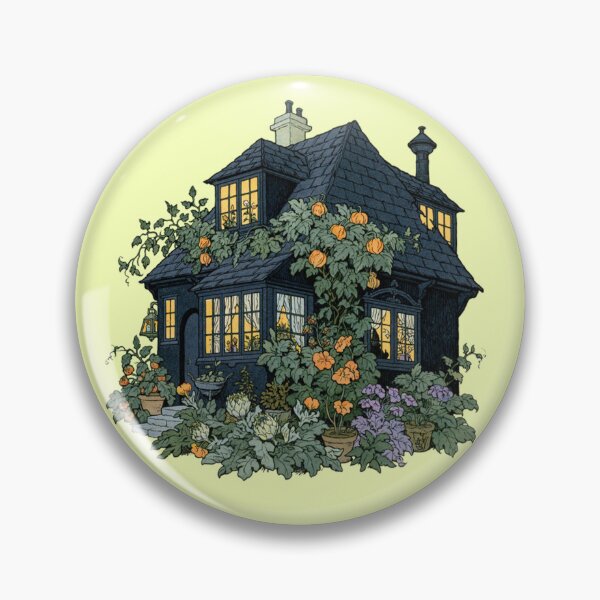 Artikelvorschau, Verzaubertes Cottage mit Lichterglanz und Kürbisranken entworfen und verkauft von Mauswohn.