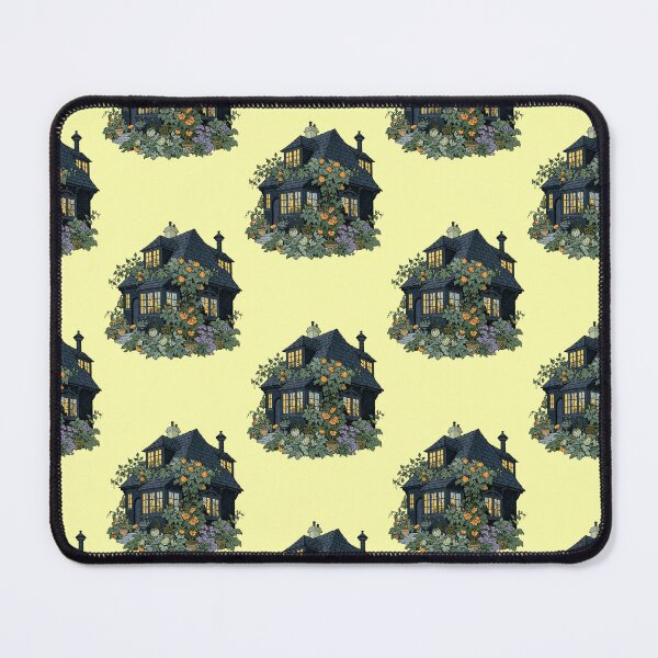 Item preview, Enchanted cottage with twinkling lights and pumpkin vines designed and sold by Mauswohn.