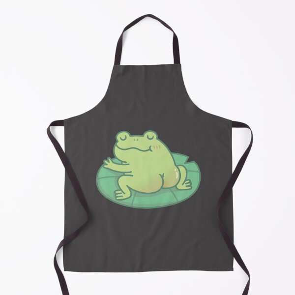 Item preview, Adorable Frog Butt On Lily Pad Art | Best Buy designed and sold by amdsigns.