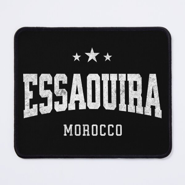 Item preview, Essaouira Morocco Vintage Distressed Varsity Travel College Style Design designed and sold by NiceTeeClub.