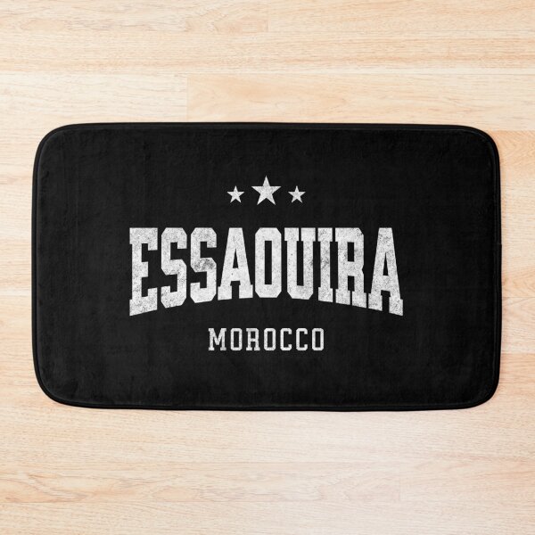 Item preview, Essaouira Morocco Vintage Distressed Varsity Travel College Style Design designed and sold by NiceTeeClub.