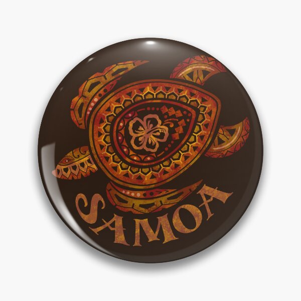 Item preview, Matagofie Samoan Tribal Turtle  designed and sold by sunnthreads.