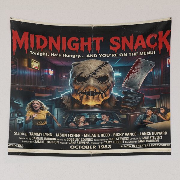 Item preview, 80s Slasher Movie Poster designed and sold by Solomon-Ent-144.