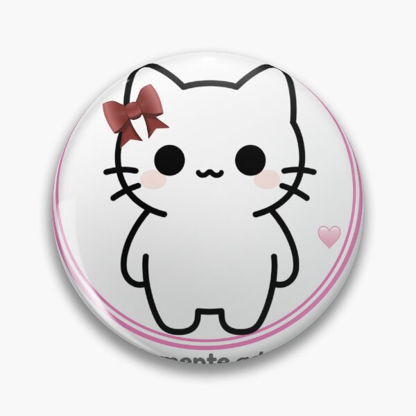 Item preview, Adorable Kawaii Style Kitten with Stars and Heart designed and sold by SoyPanteraCat.