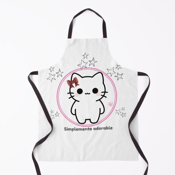 Item preview, Adorable Kawaii Style Kitten with Stars and Heart designed and sold by SoyPanteraCat.