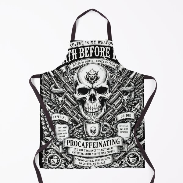 Item preview, death before decaf designed and sold by aliraweb.