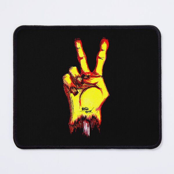 Item preview, Peace Sign Scar-E-Moji (Posterized Pop Art Edition) designed and sold by Grimmlar.