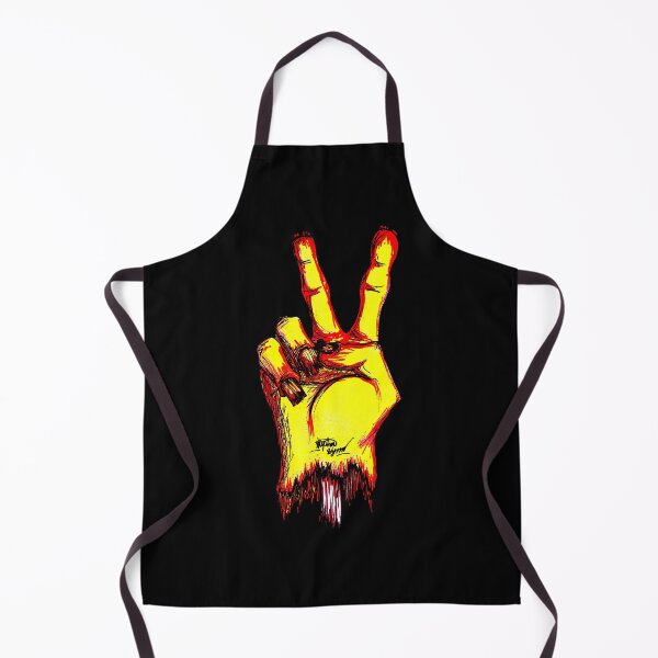 Item preview, Peace Sign Scar-E-Moji (Posterized Pop Art Edition) designed and sold by Grimmlar.