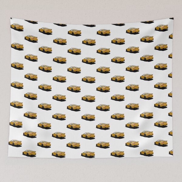Item preview, Speed Yellow Classic Retro Sports Car Enthusiast Graphic Art | ⭐⭐⭐⭐⭐ designed and sold by Sevdie.
