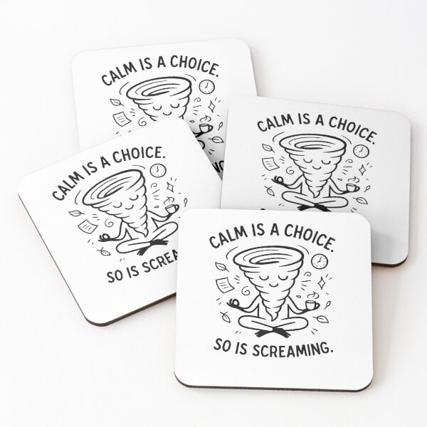 Item preview, Calm Is A Choice So Is Screaming designed and sold by AlphaPODMonkey.