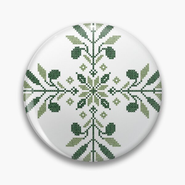 Item preview, Copy of Tatreez Inspired Olive Branch Geometric Pattern designed and sold by Still Form Studio.