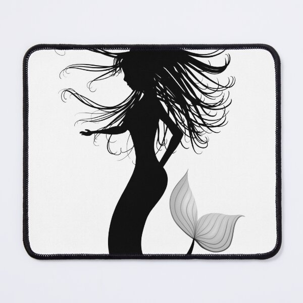 Item preview, Mermaid in silhouette designed and sold by MercuriousVA.