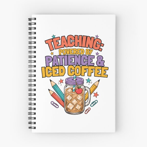 Item preview, Teaching Powered by Patience & Iced Coffee designed and sold by NinaCreator.