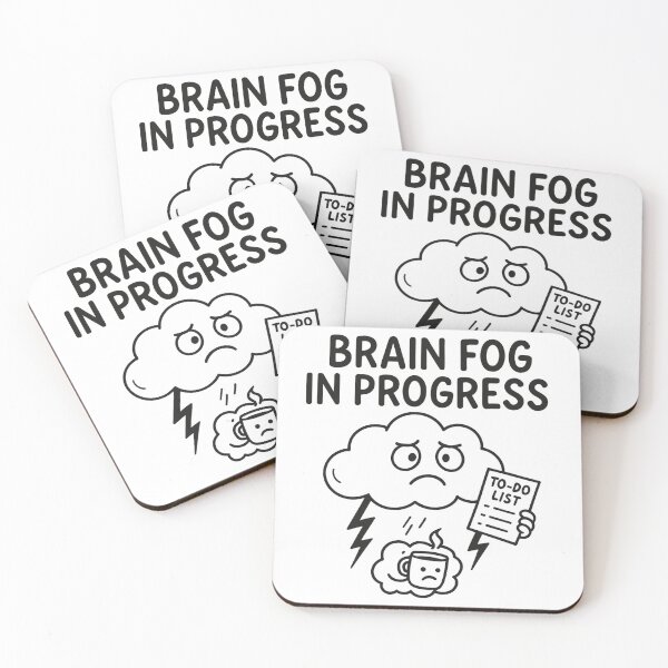 Item preview, Brain Fog in Progress  designed and sold by AlphaPODMonkey.