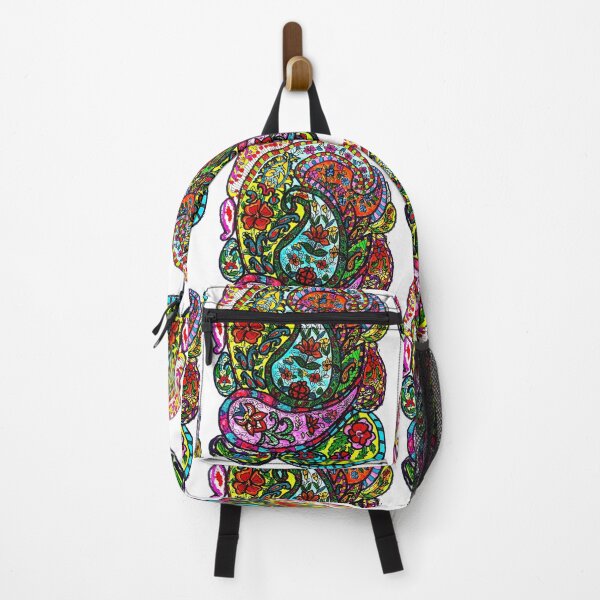 Item preview, Electric Paisley Garden designed and sold by Selena.m.studio.