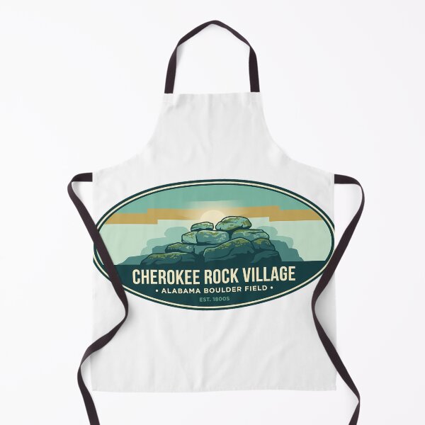 Item preview, Cherokee Rock Village Boulder Field Alabama Oval Badge Sticker designed and sold by DetourDgn.