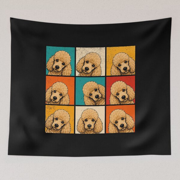 Item preview, POP ART - POODLE | Pets and Dogs lovers for Men and Women t-shirt designed and sold by panchiTWO.