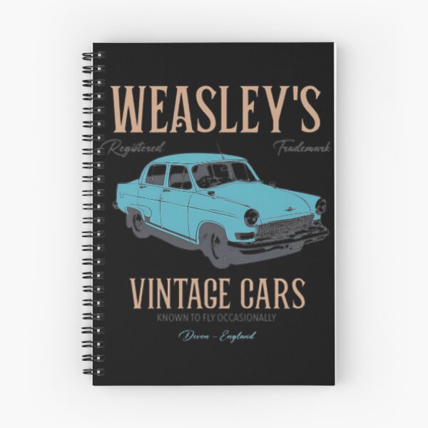 Aperçu de l'œuvre Weasleys Flying Ford Vintage Magic Auto Repair | Limited Edition créée et vendue par shoppedro.