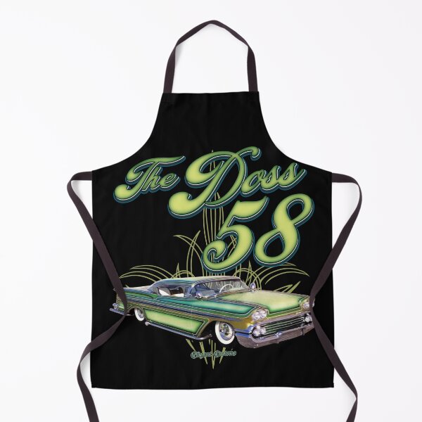 Item preview, 1958 Impala chopped with text - Lowrider, Kustom, Hot Rod, Muscle Car designed and sold by Elegant Customs.