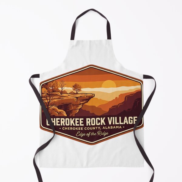 Item preview, Cherokee Rock Village Cliff Ledge Alabama Autumn Sticker designed and sold by DetourDgn.