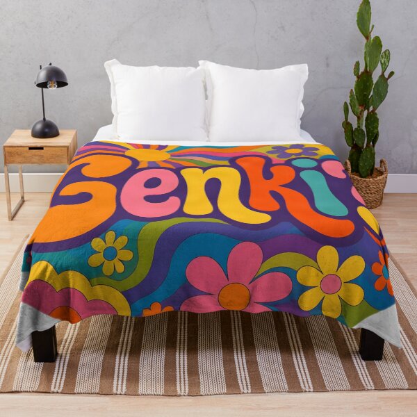Item preview, Genki? – Retro 1960s Psychedelic Design designed and sold by ZombieZooCuties.