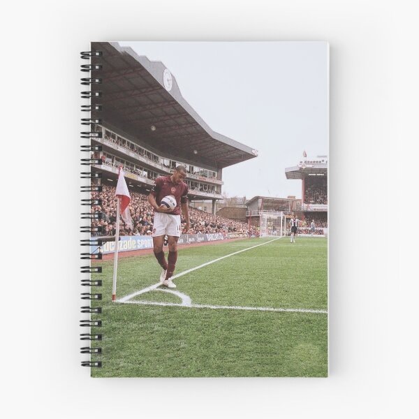 Item preview, Thierry Henry Arsenal Legend: Retro Highbury Corner Kick Poster designed and sold by ArchiveHue.