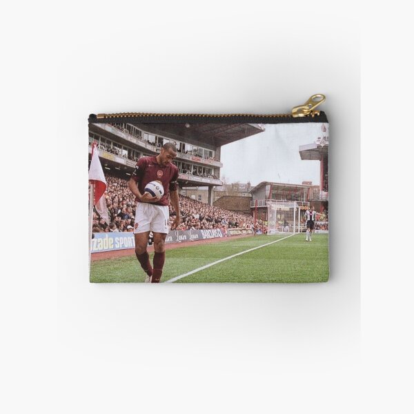 Item preview, Thierry Henry Arsenal Legend: Retro Highbury Corner Kick Poster designed and sold by ArchiveHue.
