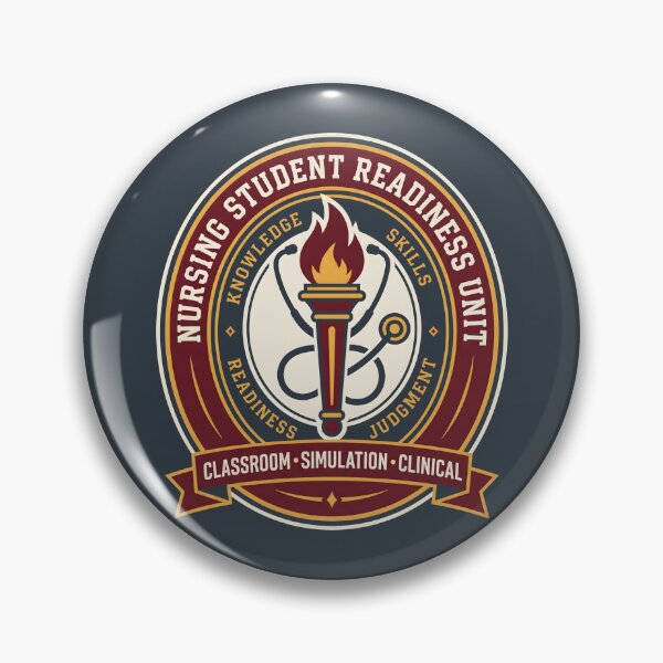 Item preview, Nursing Student Readiness Unit - Vintage Nurse Emblem designed and sold by SplashTastic.