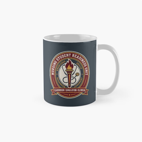 Item preview, Nursing Student Readiness Unit - Vintage Nurse Emblem designed and sold by SplashTastic.