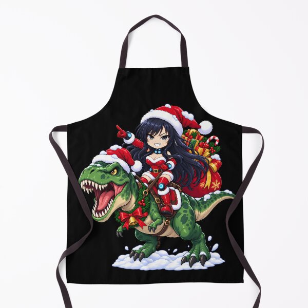 Item preview, Reika Shimohira GANTZ Christmas T Rex Dinosaur Ride designed and sold by mildaclairmo.