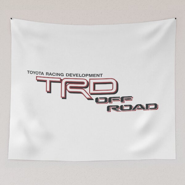 Aperçu de l'œuvre Illustration rétro de champignons Toyota Racing Development TRD Off Road créée et vendue par Mitchmount.