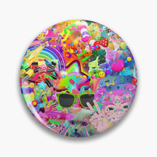 Item preview, Kidcore Y2K Chaos Decora Fashion Collage Aesthetic designed and sold by Side By Side Studio.