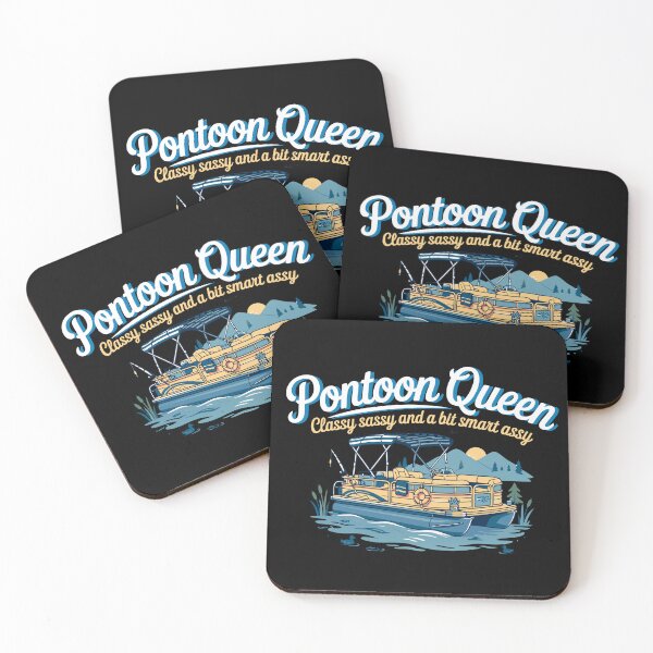 Item preview, Pontoon Queen Design for Women Mom Captain Pontoon Queen  designed and sold by Colorfulman.