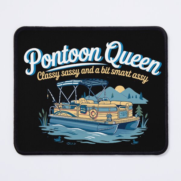 Item preview, Pontoon Queen Design for Women Mom Captain Pontoon Queen designed and sold by Colorfulman.