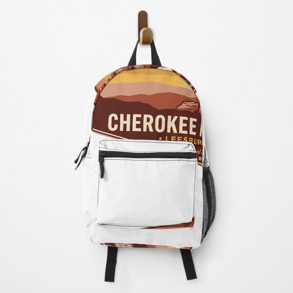 Item preview, Cherokee Rock Village Alabama Vintage Travel Badge Sticker designed and sold by DetourDgn.