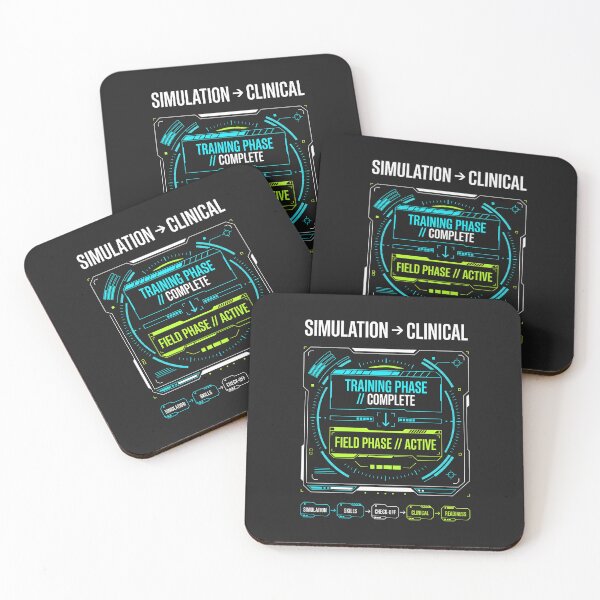Item preview, Simulation to Clinical - Nursing Student Hud designed and sold by SplashTastic.