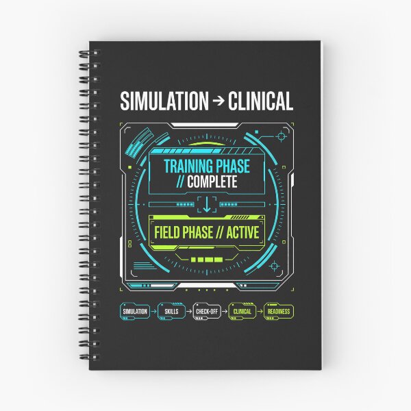 Item preview, Simulation to Clinical - Nursing Student Hud designed and sold by SplashTastic.