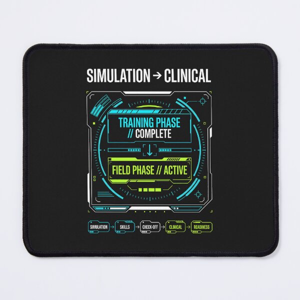 Item preview, Simulation to Clinical - Nursing Student Hud designed and sold by SplashTastic.