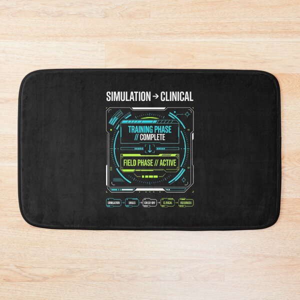 Item preview, Simulation to Clinical - Nursing Student Hud designed and sold by SplashTastic.