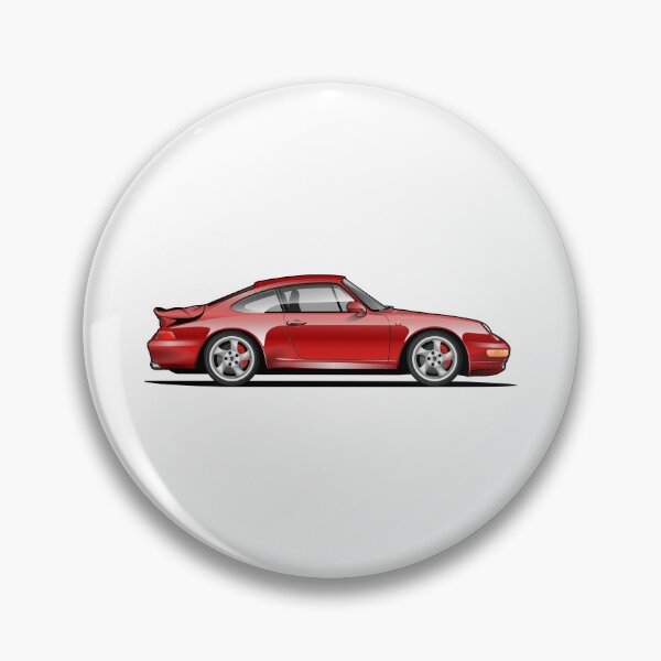 Item preview, Porsche 911 993 in Red Color DIgital Handcraft Design and Sharps Lighting and Shading designed and sold by Juan-Art-22.