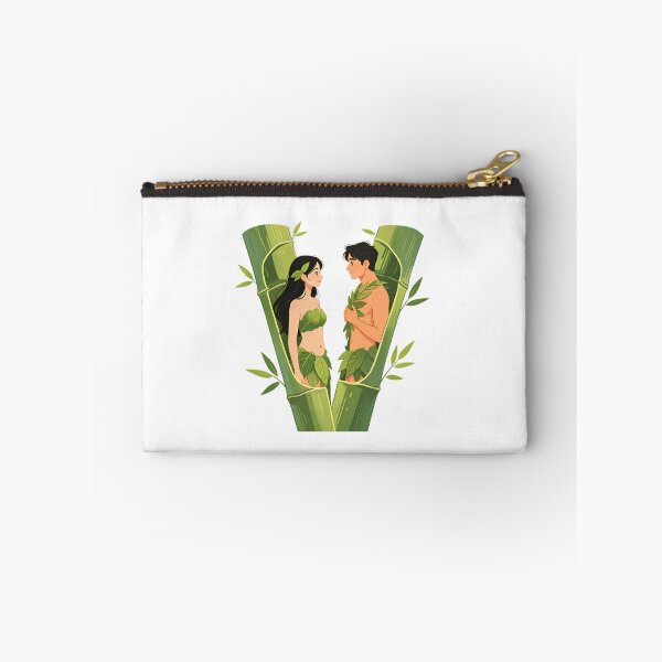 Item preview, The First Couple in Split Bamboo — Philippine Folklore Art designed and sold by Bondingbonding.