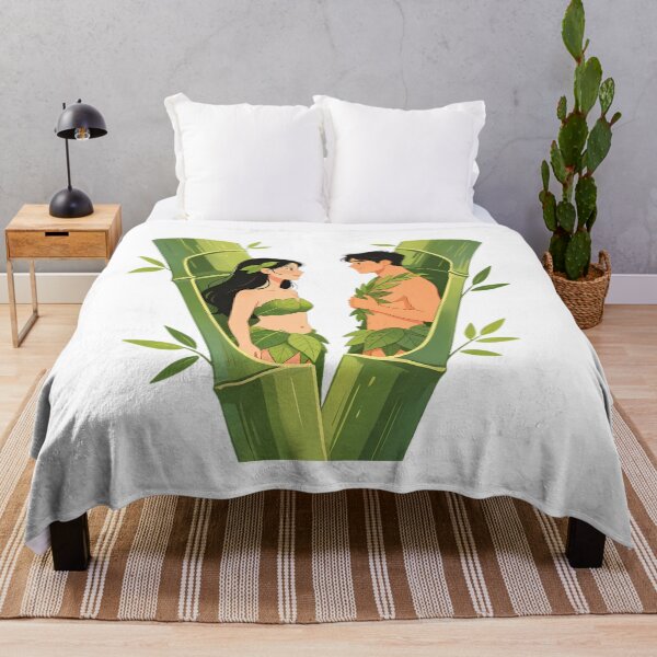 Item preview, The First Couple in Split Bamboo — Philippine Folklore Art designed and sold by Bondingbonding.